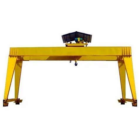 Single Girder Portable Gantry Crane Capacity Ton Size