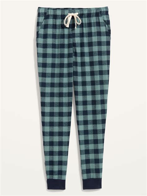 Patterned Flannel Jogger Pajama Pants Old Navy