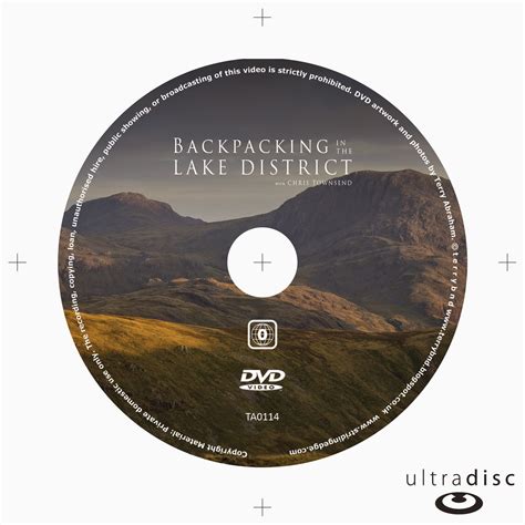 Chris Townsend Outdoors Backpacking In The Lake District Dvd Cover