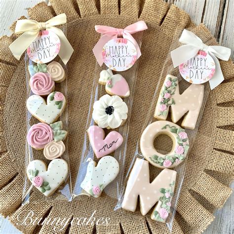 Mothers Day Sugar Cookies Galletas De Flores Galletas Decoradas D A