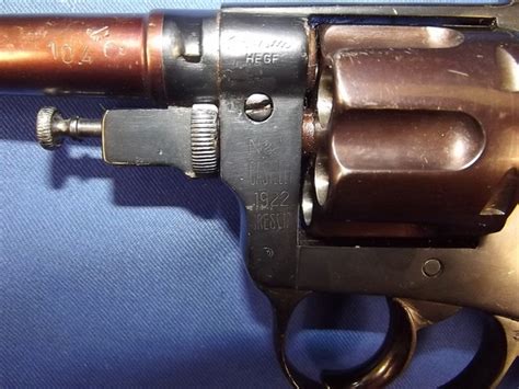 A 1922 Dated Italian Castelli Model 1899 Revolver Of 104mm Calibre