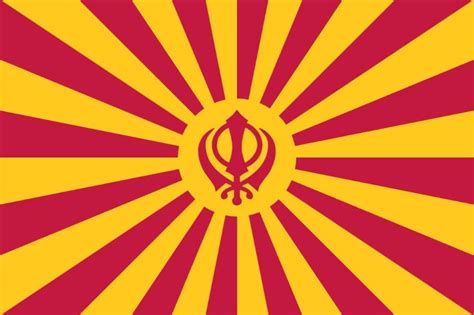 Imperial Sikh Flag : r/vexillology