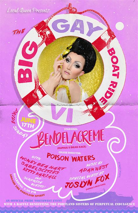 Big Gay Boat Ride Vi All Stars Tickets Portland Spirit Docking At Tom Mccall Waterfront
