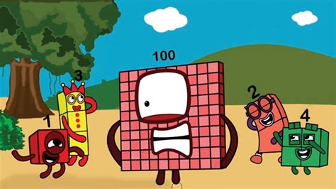 This Is Just A Prank Numberblocks 100 Please Don T Be Angry Numberblocks Fanmade Coloring