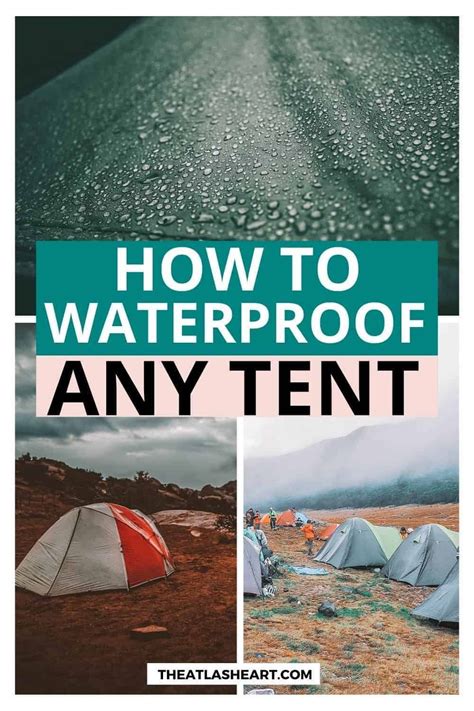 How To Waterproof A Tent Step By Step Guide To Waterproofing Tent