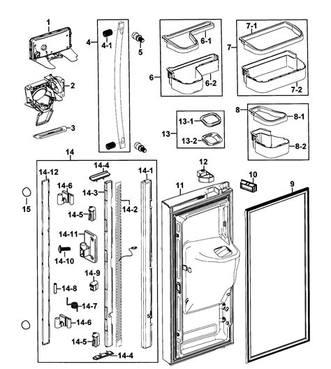 Samsung Rf267aers Parts Diagram Wiring Diagram Pictures