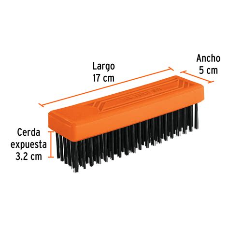 Ficha Tecnica Cepillo Rectangular De Alambre Pinceles Sin Mango Truper