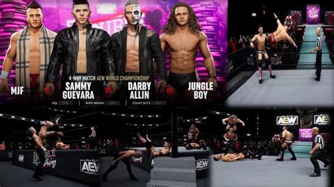 Aew Fight Forever Pillars Preview Match Youtube