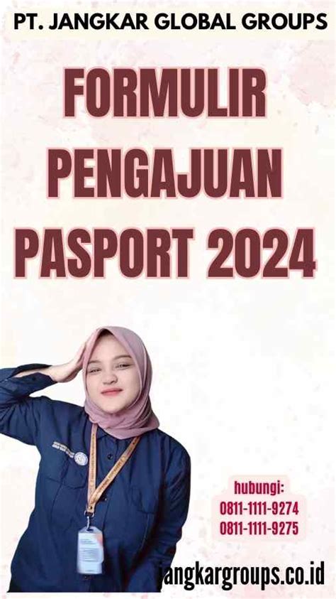 Formulir Pengajuan Pasport Jangkar Global Groups