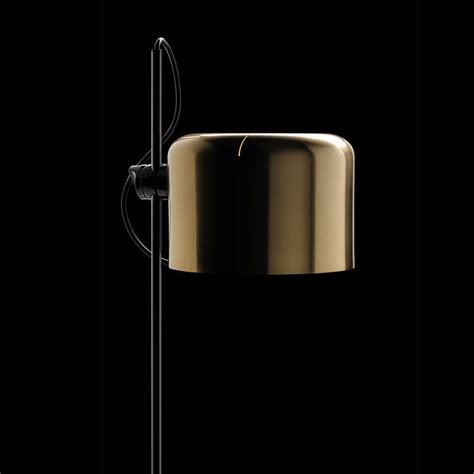 Oluce Coupé Floor Lamp Gold Limited Edition