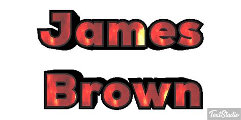 James Brown Ünlüler Animasyonlu  Logo Tasarımları