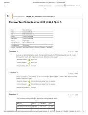 Review Test Submission Unit Self Check Pdf