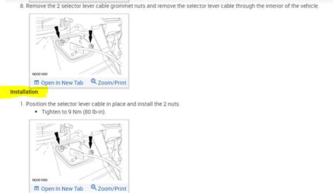 Shift Cable Replacement Procedure Needed Need To Know Step By