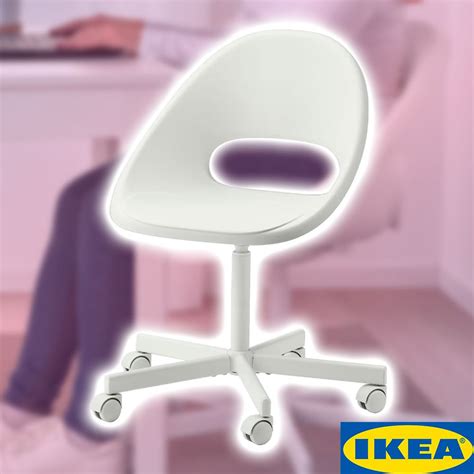 Офисное кресло IKEA Стул компьютерный ИКЕА LOBERGET / BLYSKAR ЛОБЕРГЕТ ...