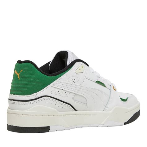 Buy Puma Mens Slipstream Bball Trainers Puma White Archive Green