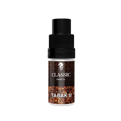 Tabak Ii Ml Aroma By Classic Dampf Jetzt Kaufen Steam Time De