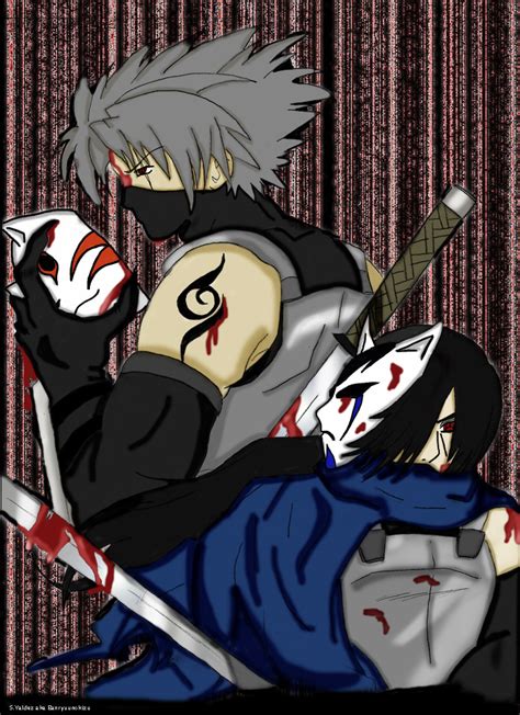 ANBU Kakashi and Itachi by Banryuunokizu on DeviantArt