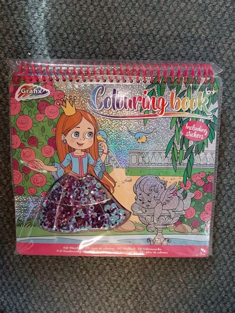 Kleurboek Met Stickers Princess Bol