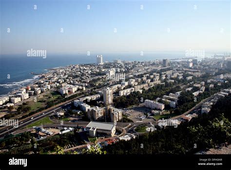 Overview Of Haifa Hi Res Stock Photography And Images Alamy