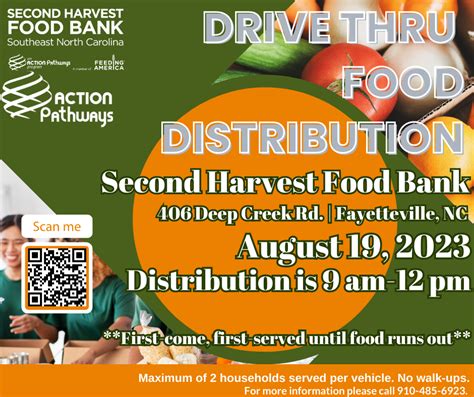 Drive Thru Food Distribution Second Harvest Food Bank Action Pathways