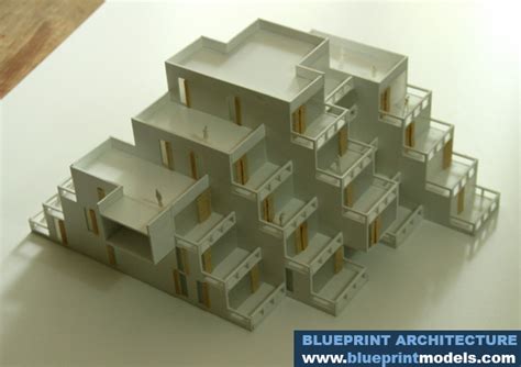 Architectural Scale Model Residential Complex Architectural Scale