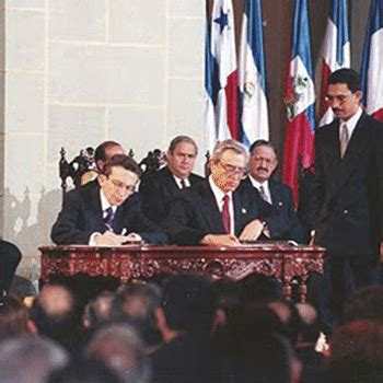 Historia De La Firma De La Paz En Guatemala Aprende Guatemala