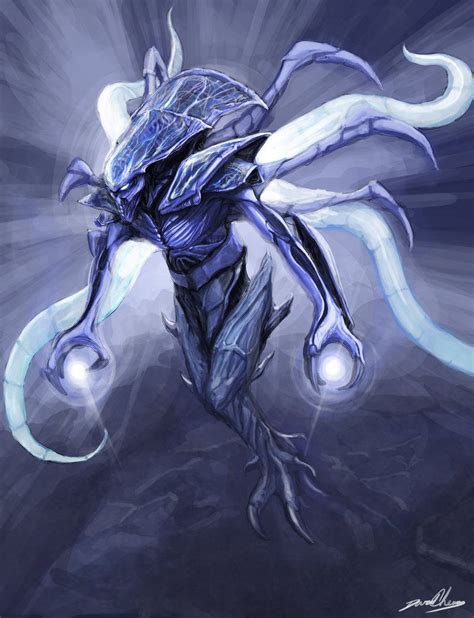 Hybrid Destroyer Starcraft Alien Concept Art Creature Concept Art