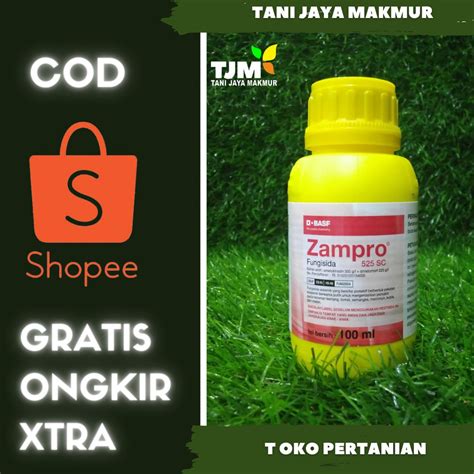 Jual Zampro 525SC 100 Ml Fungisida Sistemik Dan Protektif Untuk