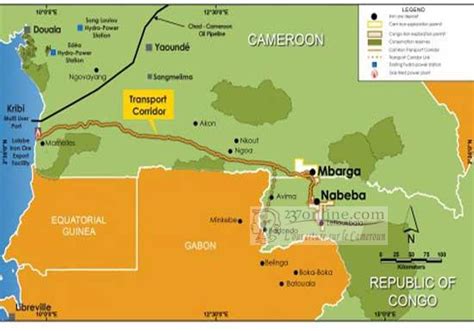 Cameroun l exploitation du minerai de fer de Mbalam Nabeba prolongée