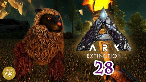 Ark Extinction 28 Überaschung Im Wald Archaeoindris Lets Play