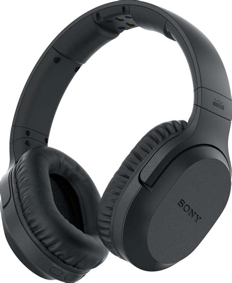 Sony WHRF400 RF Wireless Headphones Black WHRF400 - Best Buy