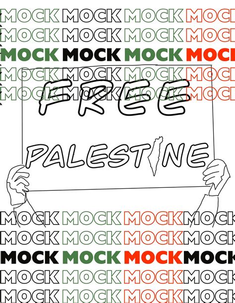 Free Palestine Digital Coloring Page For A Cause Etsy Canada