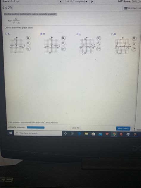 Solved Score 0 Of 1 Pt 3 Of 10 2 Complete HW Score 20 Chegg