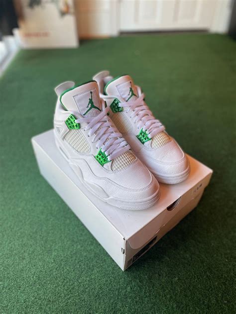 Jordan Brand Air Jordan 4 Retro Metallic Green 2020 | Grailed