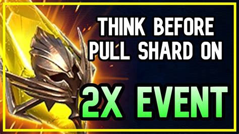 Stop Pulling Shard On X Sacred Shard Event Raid Shadow Legends Youtube