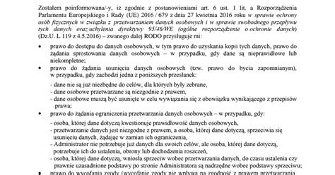 Zgoda Na Wykorzystanie Wizerunku Dziecka Pdf Google Drive