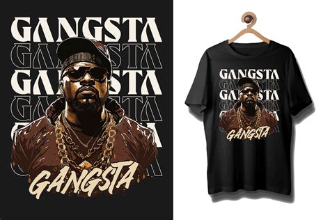 Cool Gangster T-shirt Graphic by SketchaaStudio · Creative Fabrica