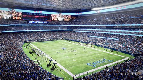 Inside the Tennessee Titans' new $1.7bn stadium set to open in 2027 ...