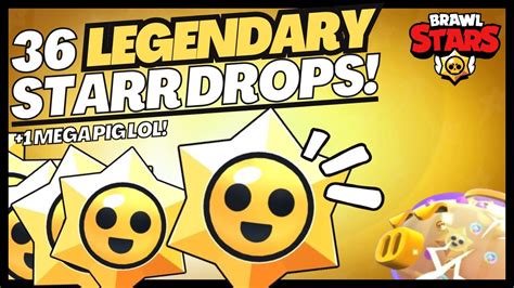 Legendary Starr Drop Opening Brawl Stars Youtube