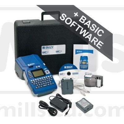 BRADY BMP51 LABEL PRINTER KIT -Mills Ltd - London's Leading Supplier Of Structured Cabling ...