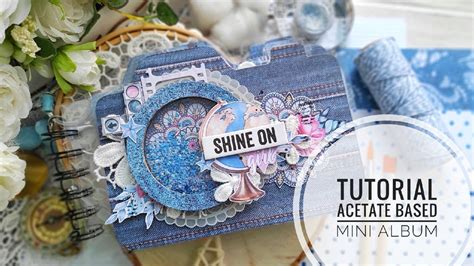 Tutorial Mini Lbum A Base De Acetato Scrapbooking Kora Projects