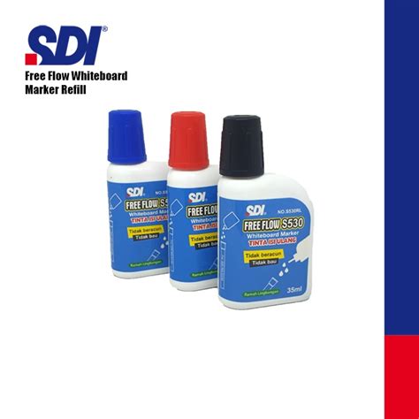 Jual SDI Whiteboard Marker Refill Refill Spidol Papan Tulis S530RL