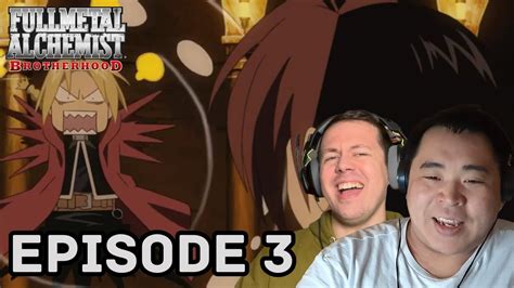 Fullmetal Alchemist Brotherhood Episode 3 REACTION CITY OF HERESY