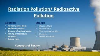 Radiation Pollution| Causes Effects| Radioactive Pollut... | Doovi