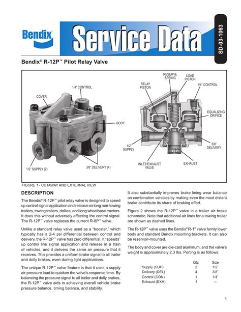 R12 Relay Valve Diagram