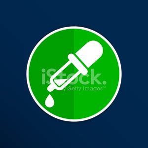 Dropper Vector Icon Picker Tube Chemistry Pipet Stock Vector Royalty