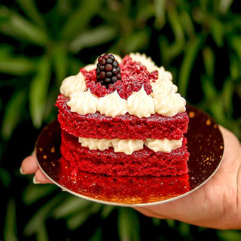 Mini Naked Cake Red Velvet Tabua Arte