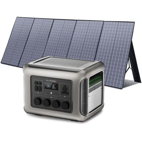 Allpowers R Kraftwerk Solargenerator Wh Mit W Solarmodul