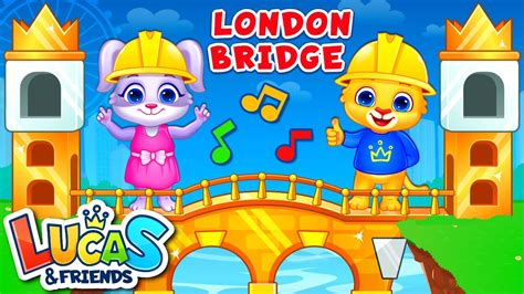 London Bridge Is Falling Down Nursery Rhymes For Kids Songs By Rv