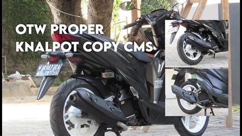 Unboxing Knalpot Zrc Copy Cms Test Sound Untuk Vario Otw Proper